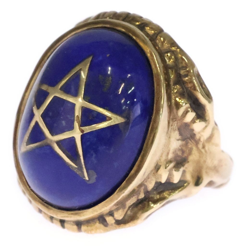 ALEX STREETER アレックスストリーター Angel Heart Ring 2024限定 5K &18K ラピスラズリ エンジェルハートリング ゴールド/ブルー ALEX STREETER (アレックスストリーター) Angel Heart Ring 2024限定