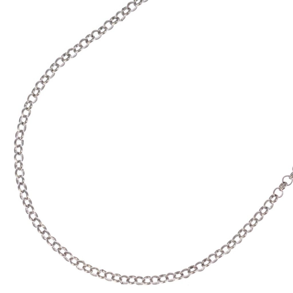 CHROME HEARTS (クロムハーツ) NECKCHAIN R18 ロールチェーンネックレス 18inch シルバー BCA083