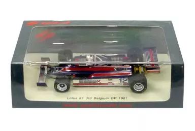 【中古】ミニカー 1/43 Lotus 81 3rd Belgium GP 1981 Nigel Mansell #12 [S4287]