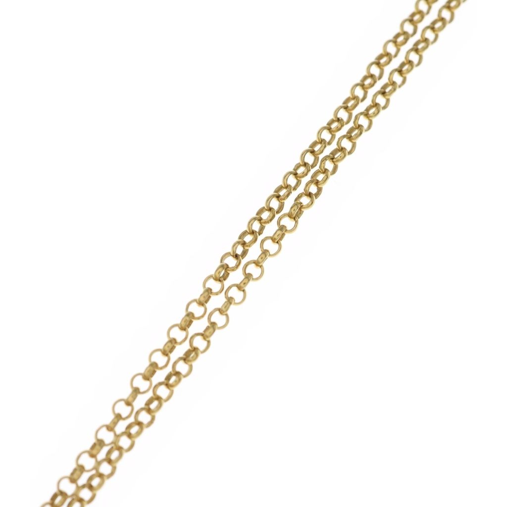 CHROME HEARTS (クロムハーツ) 22K NECKCHAIN R20 ロールチェーン