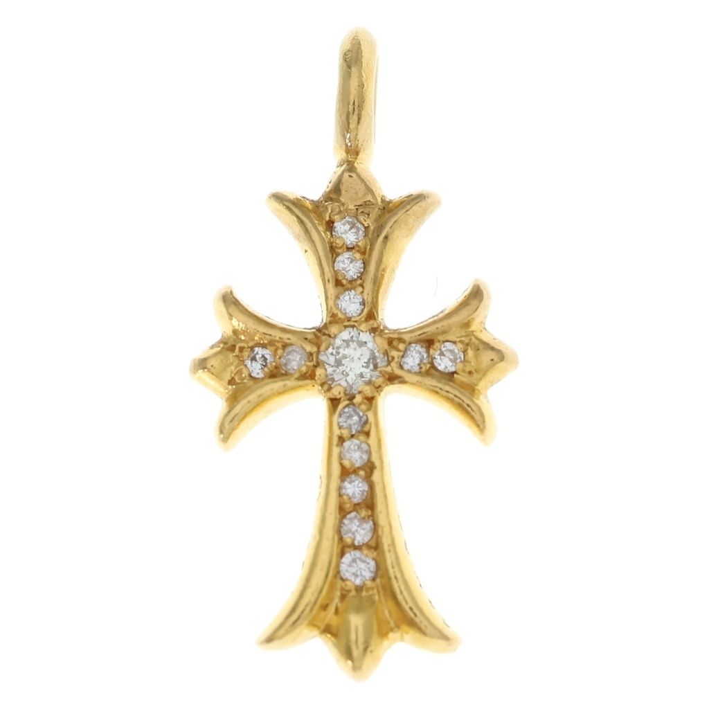 CHROME HEARTS (クロムハーツ) 22K TNY CRSF P/DIA タイニーファット