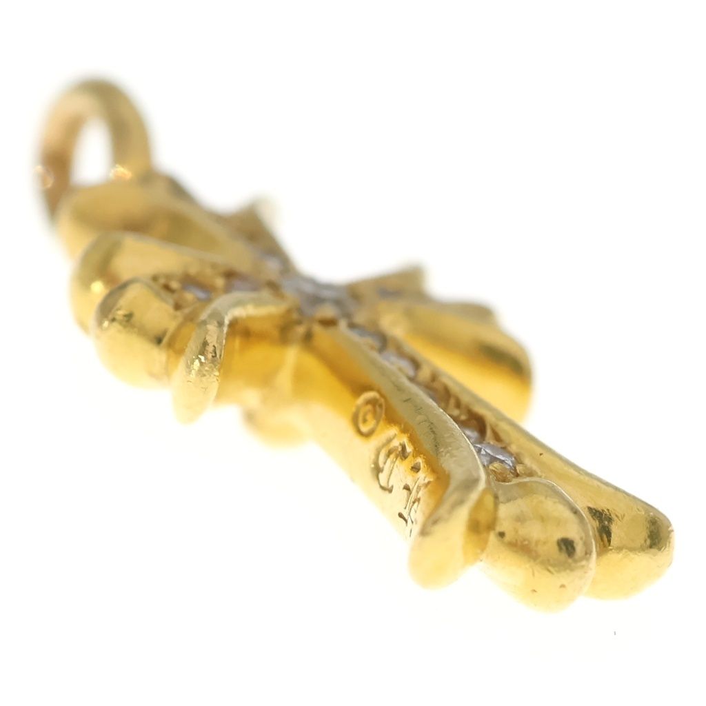 CHROME HEARTS (クロムハーツ) 22K TNY CRSF P/DIA タイニーファット