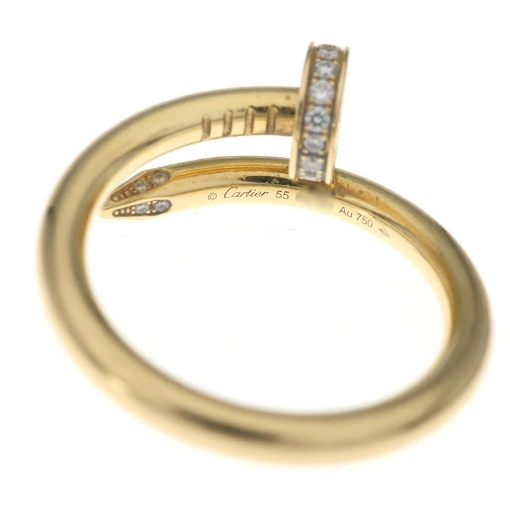 Cartier (カルティエ) ジュストアンクル ダイヤリング イエロー