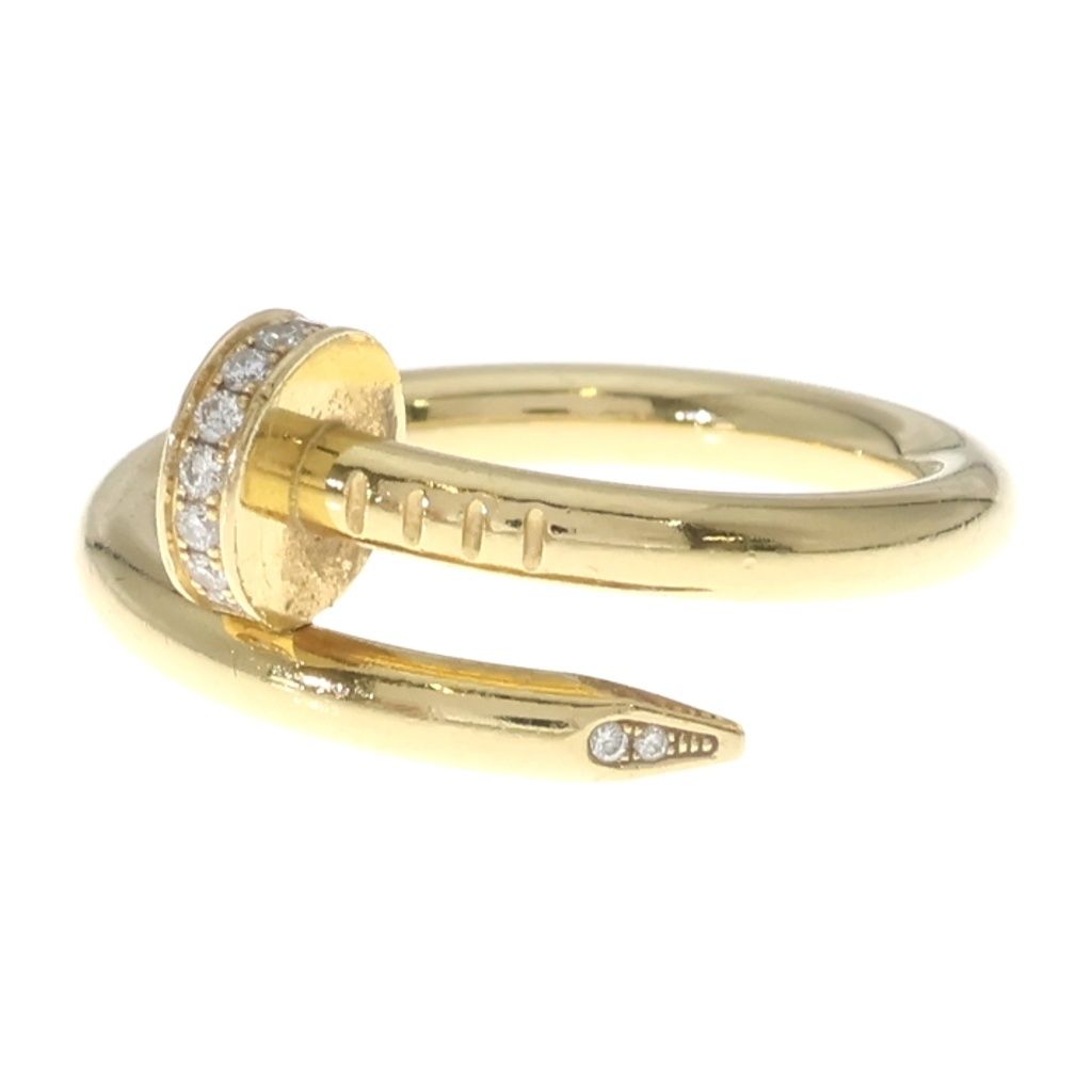 カルティエ　ジュストアンクル　イエローゴールド　ダイヤモンド Cartier (カルティエ) ジュストアンクル ダイヤリング イエロー