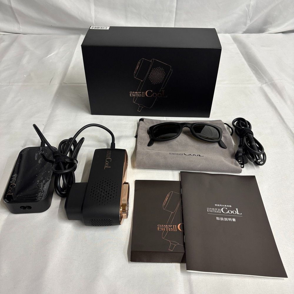1195◇美容機器 BiiTo2CooL ビートツークール B919C NBS 家庭用脱毛器 THR方式 箱付き 動作確認済み