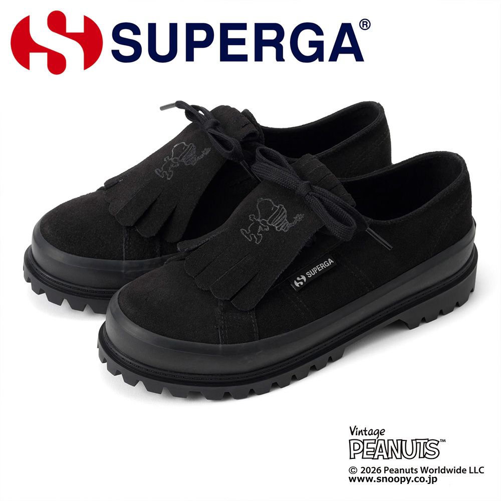 【正規品取扱店･新品】 SUPERGA スニーカー レディース アルピナ スエード ピーナッツ 3347 6S6127RW スペルガ ALPINA SUEDE PEANUTS スヌーピー 4-spr-w-3347-01