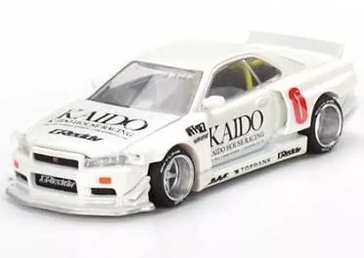 【中古】ミニカー 1/64 Nissan スカイライン GT-R R34 Kaido Works V2(右ハンドル) 「ミニGTシリーズ」 [KHMG049] 9,240円