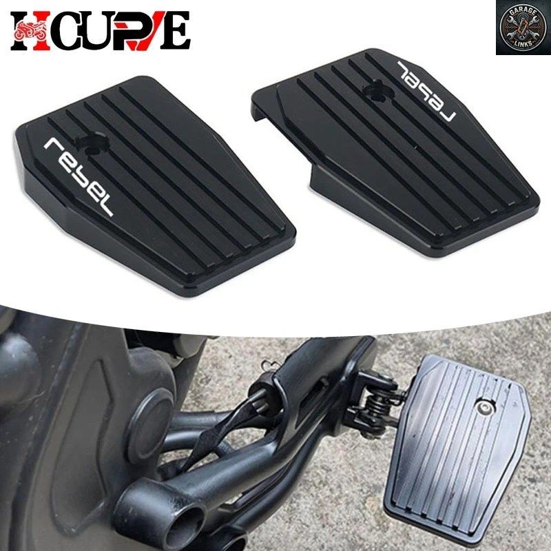 オートバイ用ビレットワイドフットペグペダルフットレストフットペグCMX500 REBEL CMX 500 300 REBEL500 2017-2023