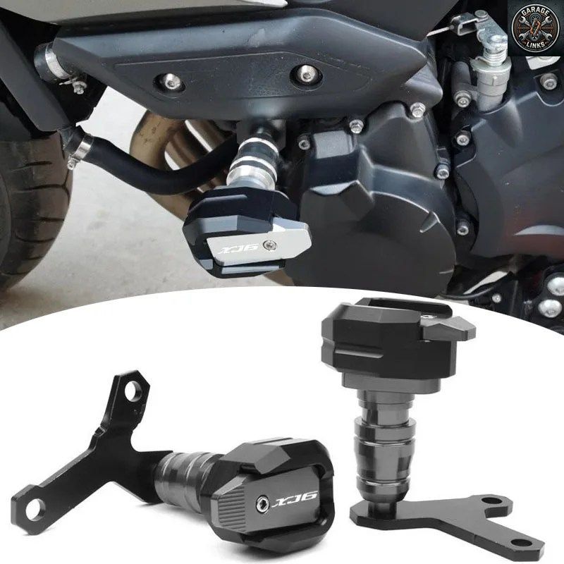 オートバイ転倒保護フレームスライダーフェアリングガードクラッシュパッドプロテクターXJ6 DI XJ 6
