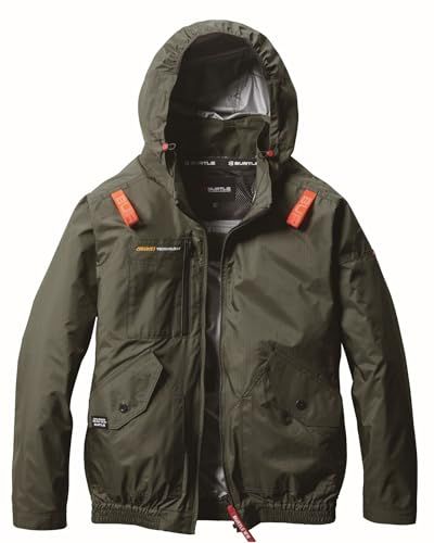★新品★BURTLE バートル エアークラフトブルゾン(ユニセックス) 春夏用 ミルスグリーン AC2071 14 L