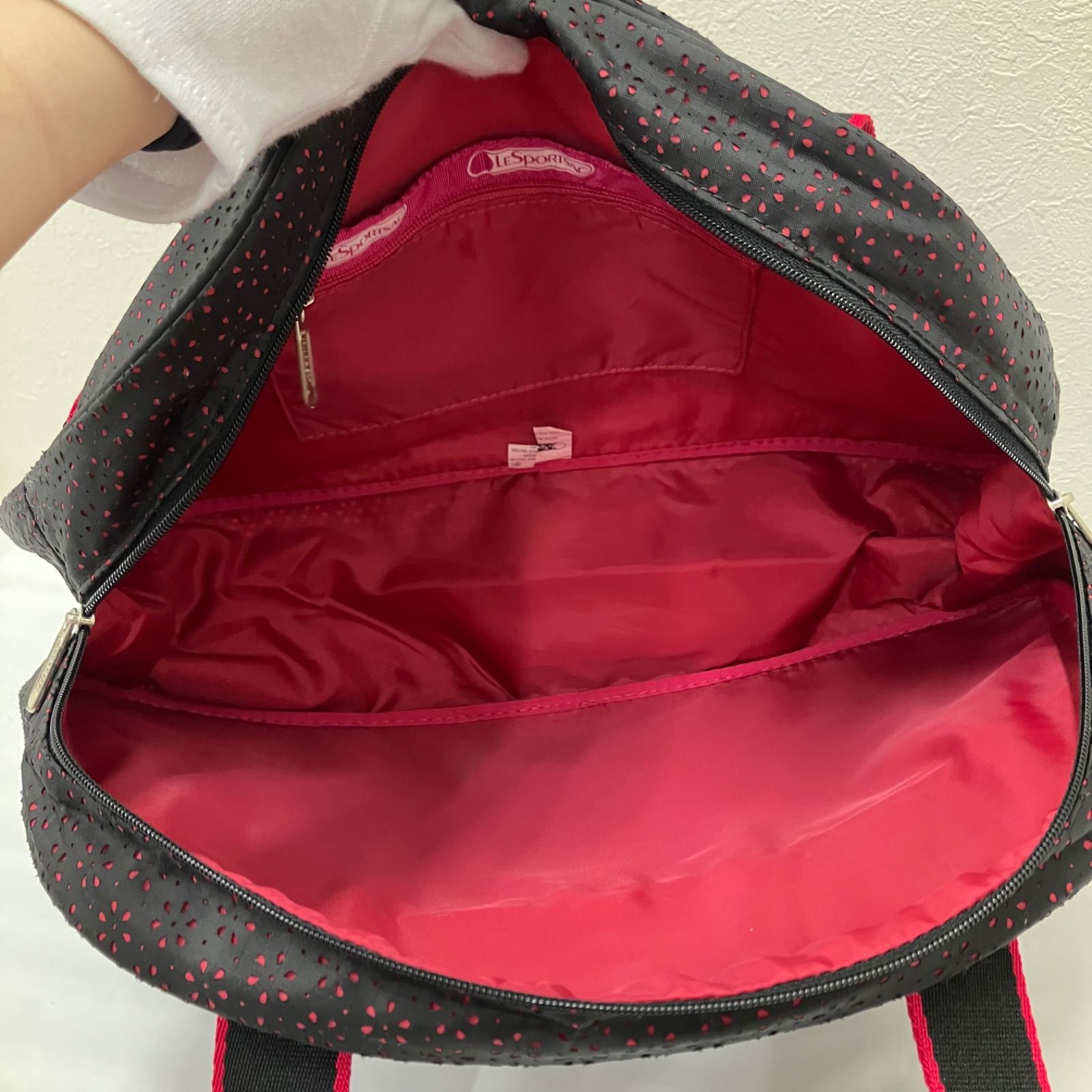 6188 LeSportsac レスポートサック トートバッグ ボストン カット