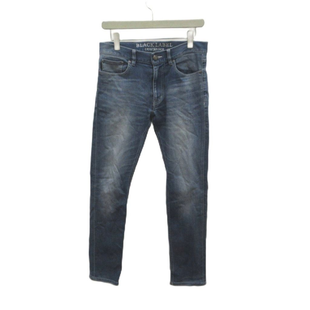 ブラックレーベルクレストブリッジ BLACK LABEL CRESTBRIDGE スリムフィット デニム ジーンズ S 青 ブルー 51R40-202-23 /RY ■GY08