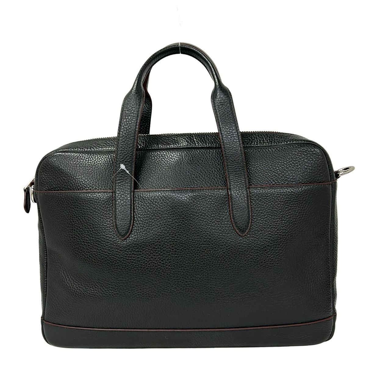 COACH(コーチ) ビジネスバッグ ペブルド レザー ハミルトン ブリーフケース F11319 黒 レザー