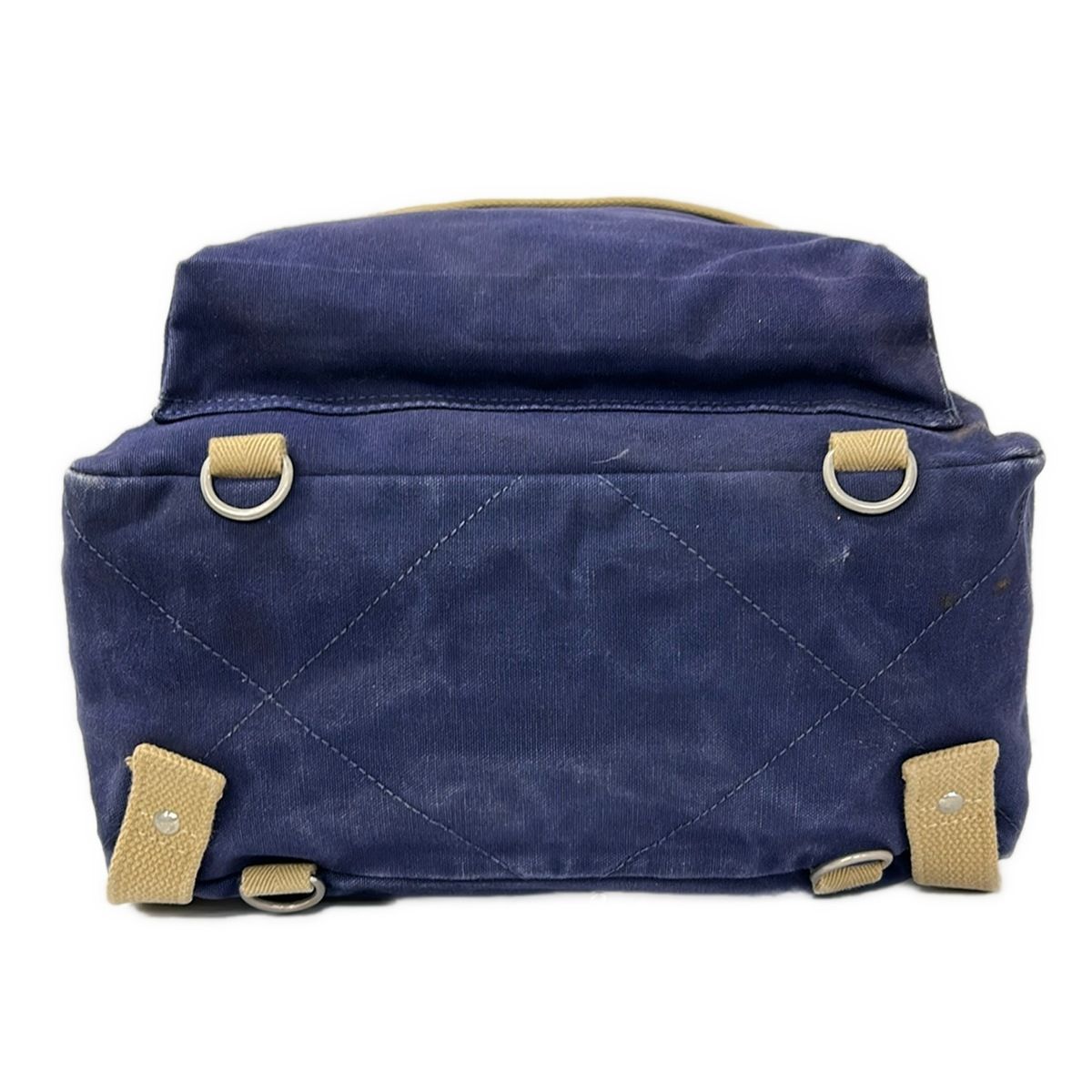 □ 一澤帆布製 リュックサック バックパック ネイビー 品 □ 一澤帆布 