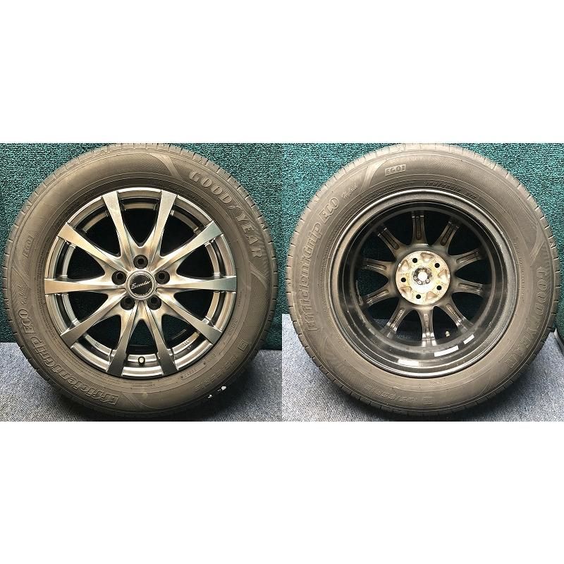 GoodYear Efficient Grip 195/65R15 91H 美品中古タイヤ×4本セット