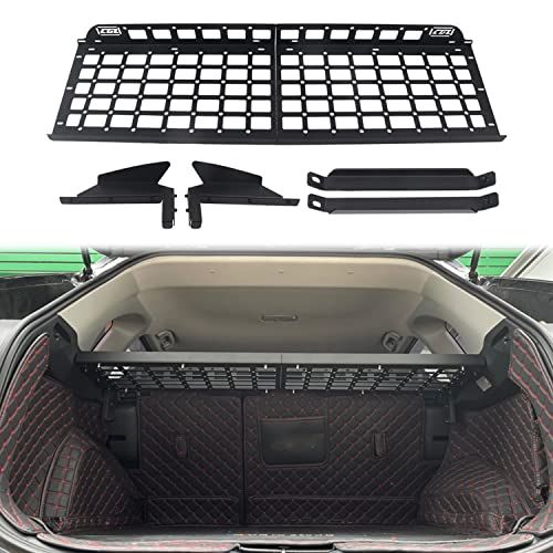 【HIGH FLYING】トヨタ RAV4 50系 2019.04~2024に適用リアトランク収納ラック 拡張棚 荷物棚 耐重 スペース活用 無加工 簡単取付 吊り下げ収納 17枚as 18fe732e