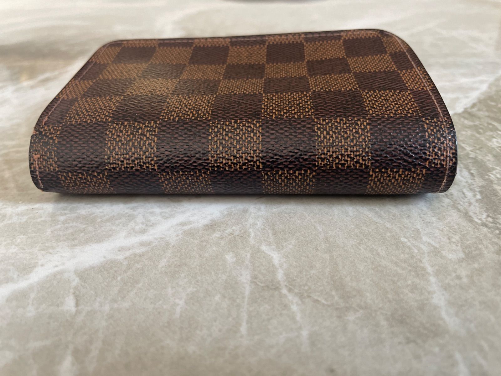 LOUIS VUITTONルイヴィトン　ダミエ　N61664 ポルト　モネ　ビエ　ヴィエノワ　がま口　カード8枚収納　ブランド財布　コンパクトウォレット