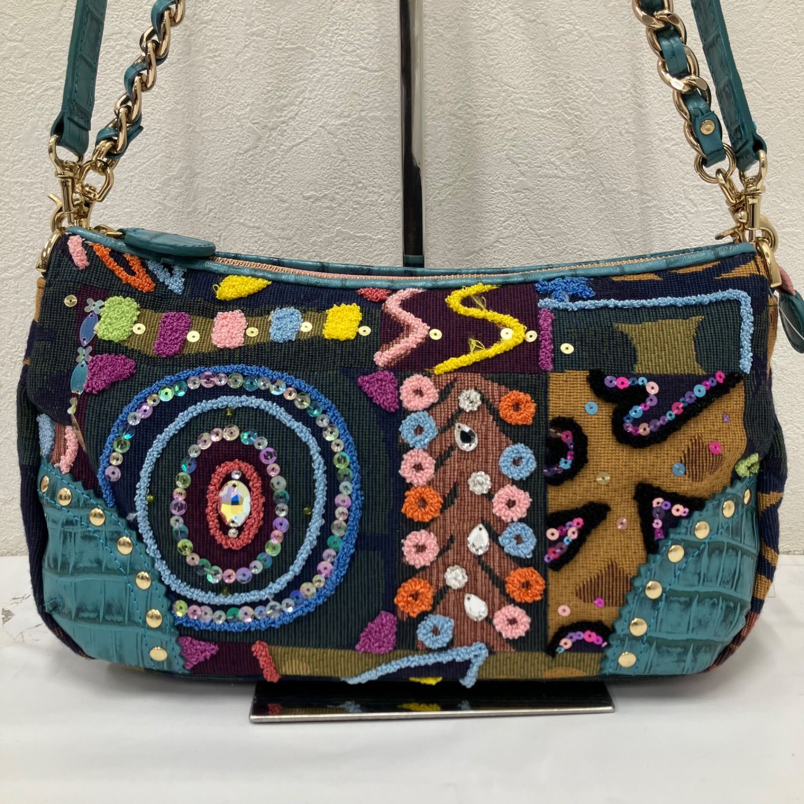 6226 Think Bee! シンクビー！ リッピ ブルー 2way ショルダーバッグ 