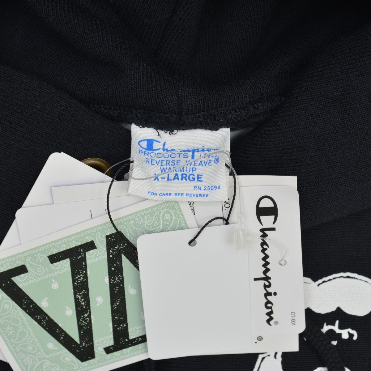 V.A./VA×CHAMPION×PEANUTS】VBM-65020 Champion Sweat Hoodie - 011A