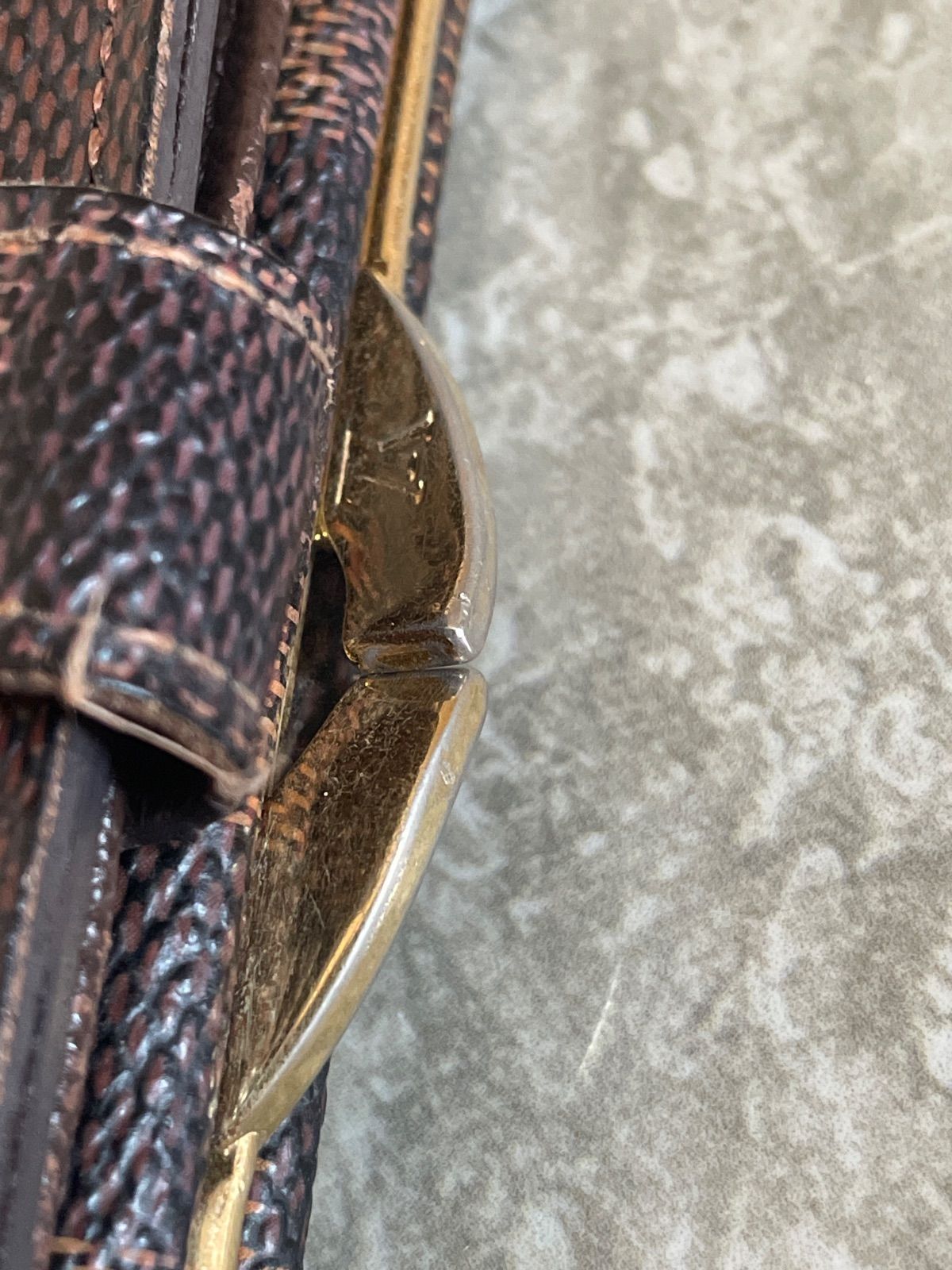 LOUIS VUITTONルイヴィトン　ダミエ　N61664 ポルト　モネ　ビエ　ヴィエノワ　がま口　カード8枚収納　ブランド財布　コンパクトウォレット