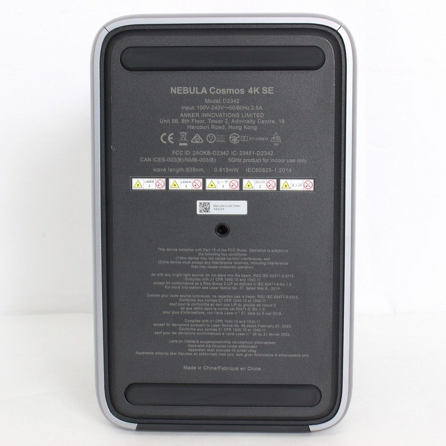美品】Anker Nebula Cosmos 4K SE D2342511 スペースグレー