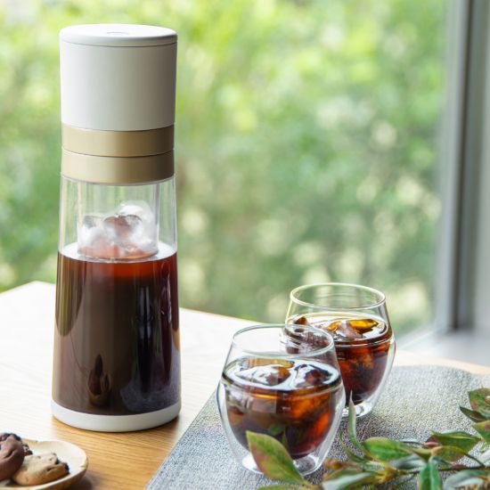 CCP クールバリスタMaxi 水出し コーヒーメーカーCool Barista Maxi BJ-CB05-WH