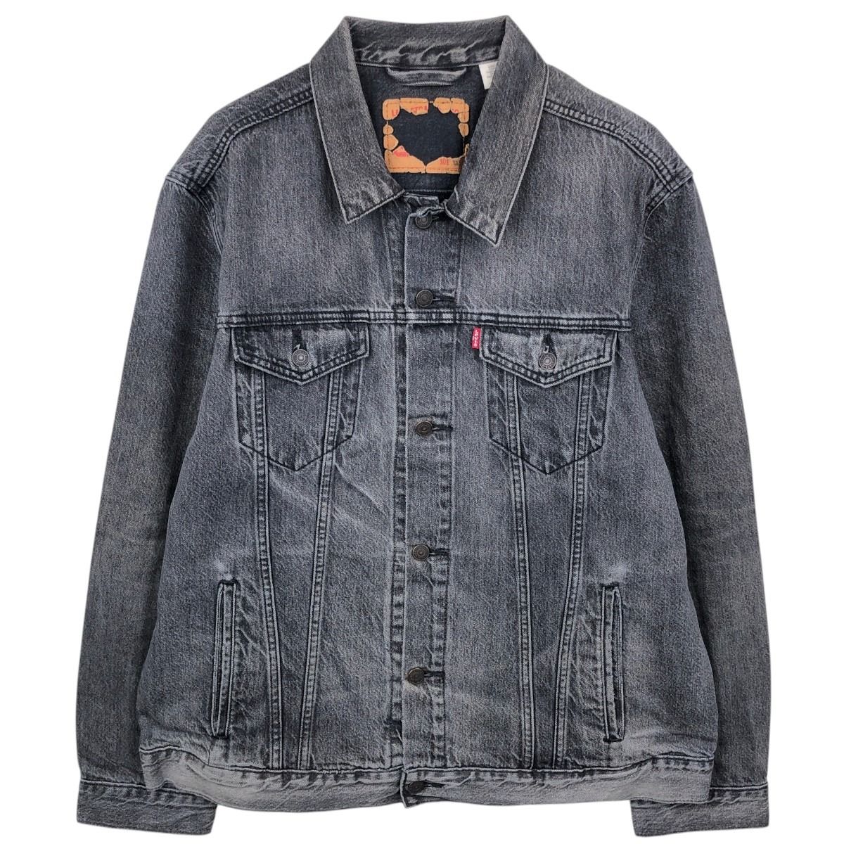 50s～60s ANVIL BRAND ライナー付き デニムワークジャケット/ 46 【高