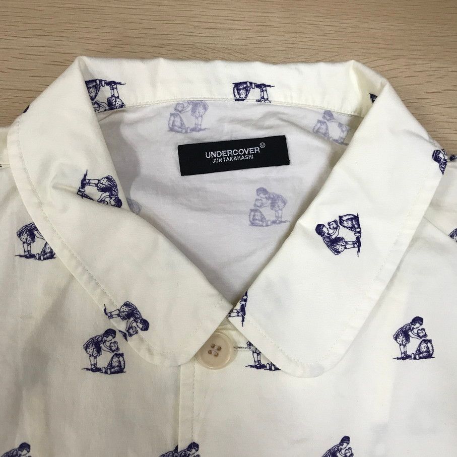 UNDERCOVER BEAR アンダーカバー 総柄 ルームウェア セットアップ