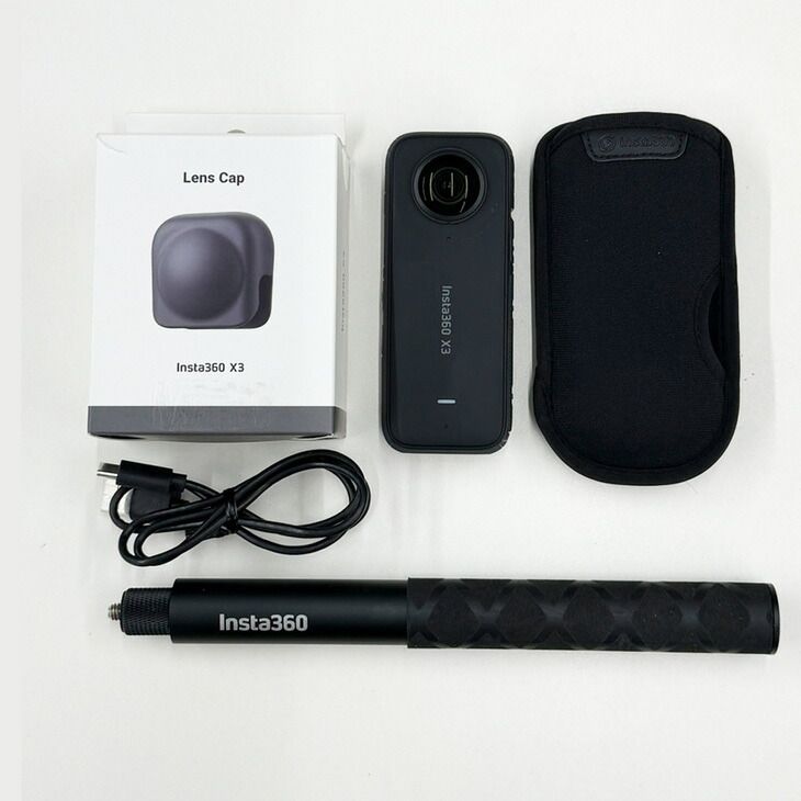 Insta360 X3 中古 中古良品】Insta360 X3 アクションカメラ 360度カメラ ウェアラブル
