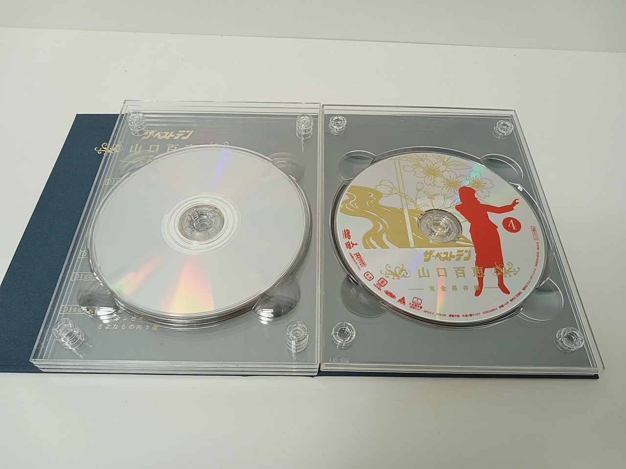 山口百恵 ザ・ベストテン 完全保存版 DVD 5枚組 TBS 動作確認済み 中古