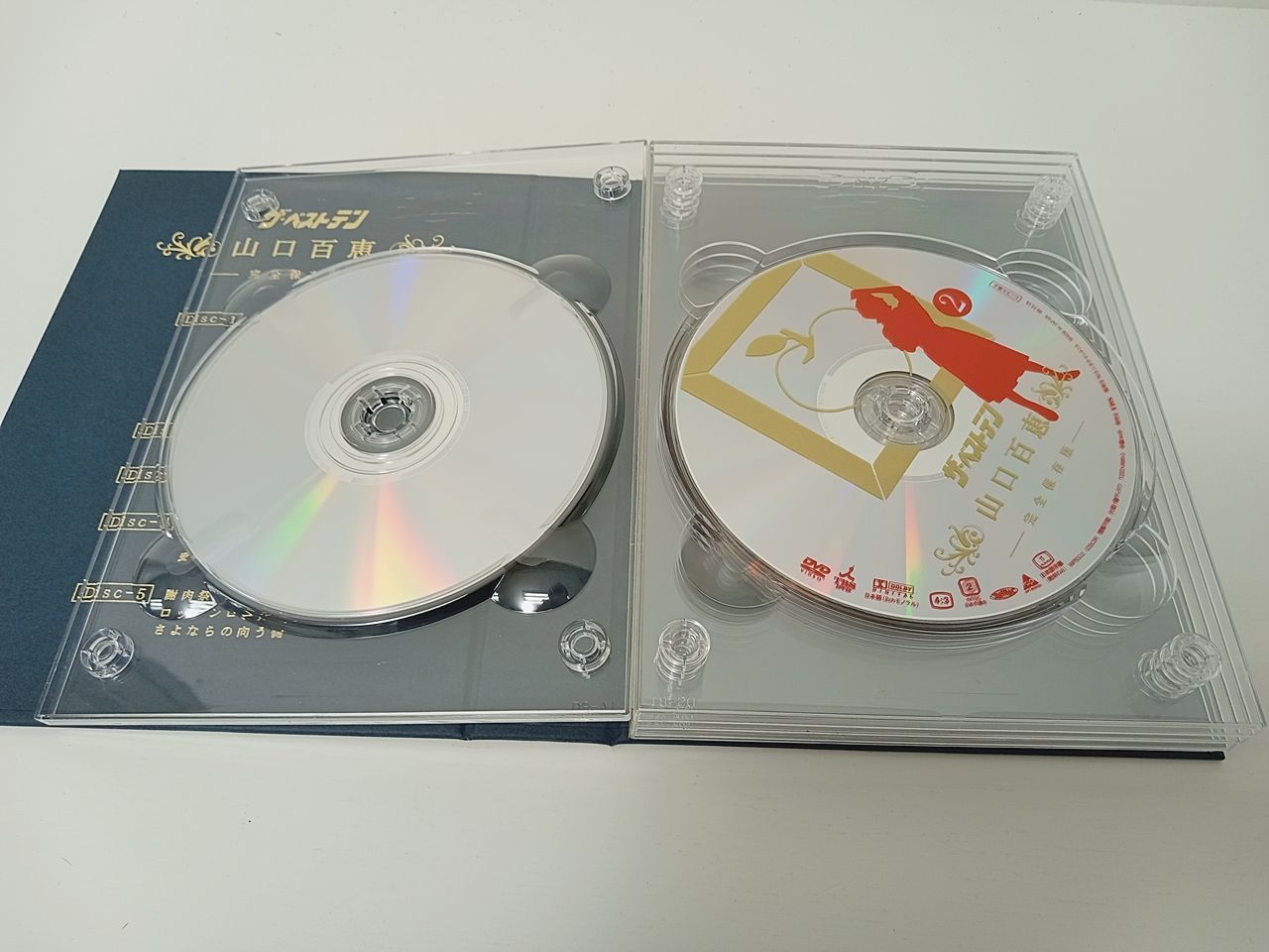 山口百恵 ザ・ベストテン 完全保存版 DVD 5枚組 TBS 動作確認済み 中古