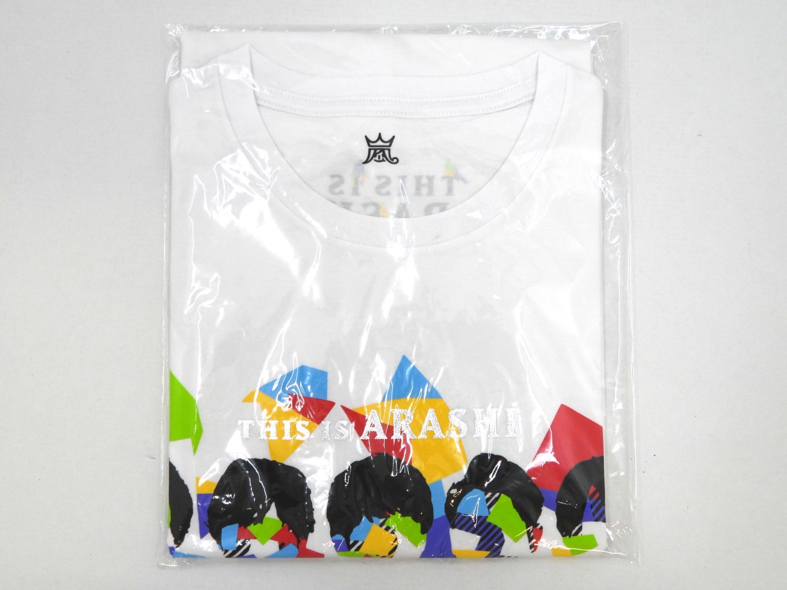 未開封品】 嵐 Tシャツ ホワイト 「This is 嵐 LIVE 2020.12.31」 (082