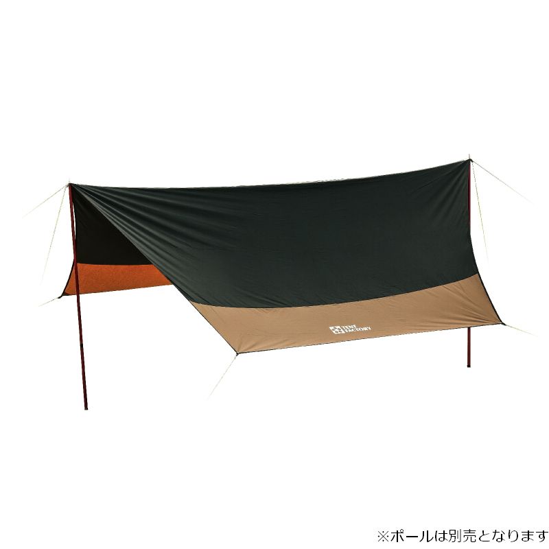 [TENT FACTORY(テントファクトリー)] Hi-TC ヘキサタープ470 バイカラー BDBE