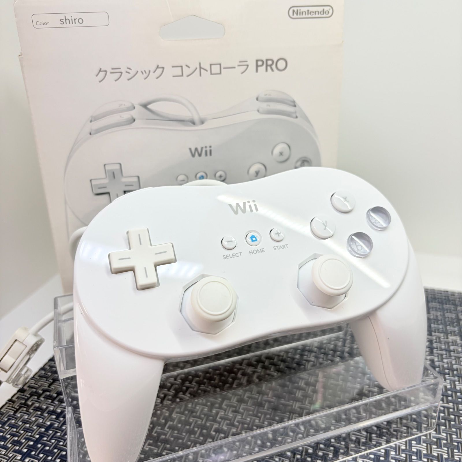 【中古品】DQMBV 専用コントローラー（箱付き） クラコン箱a.b.dエメラルド13点【フルメンテナンス】Wii WiiU