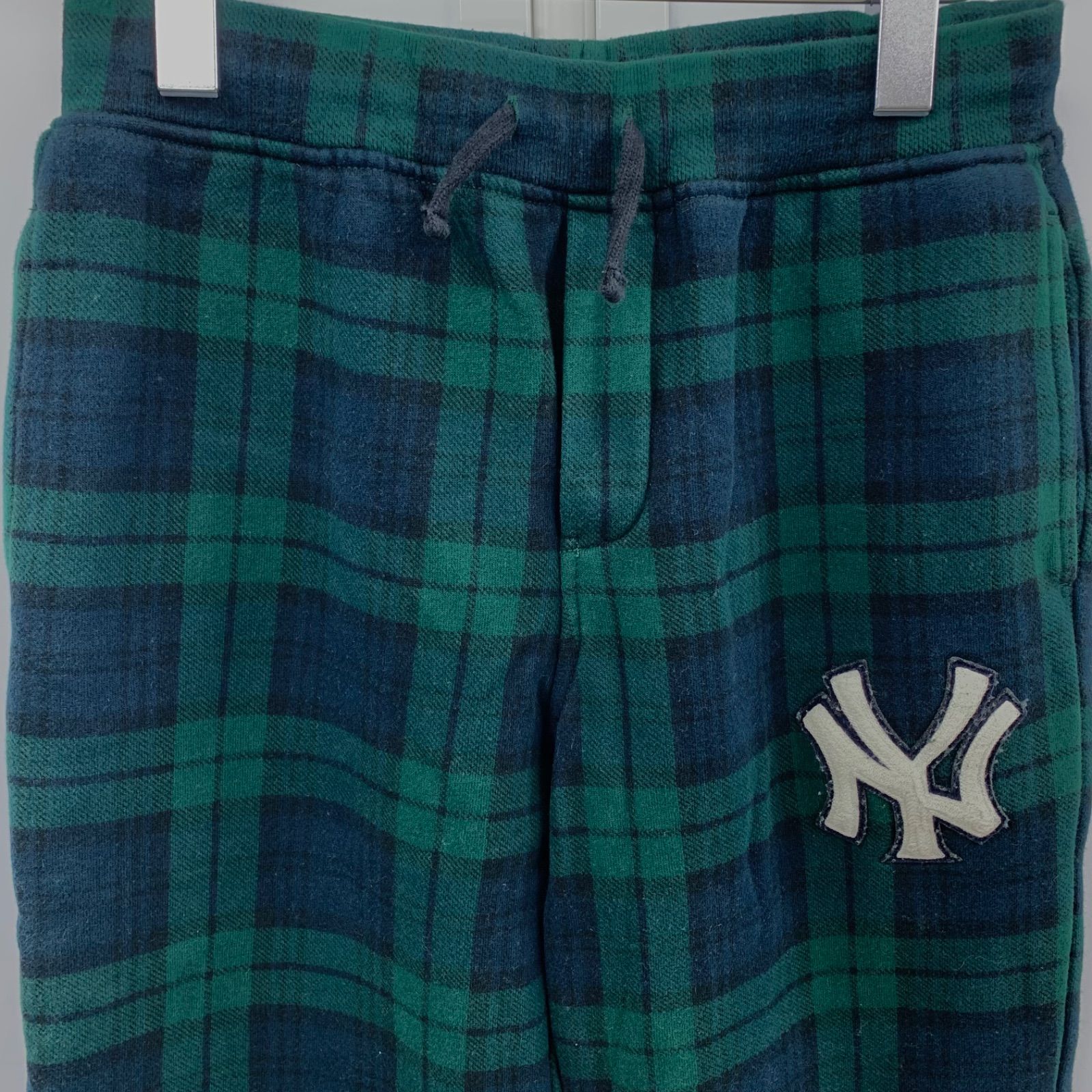 Ralph Lauren ラルフローレン ヤンキース NY ロゴ グリーン チェック