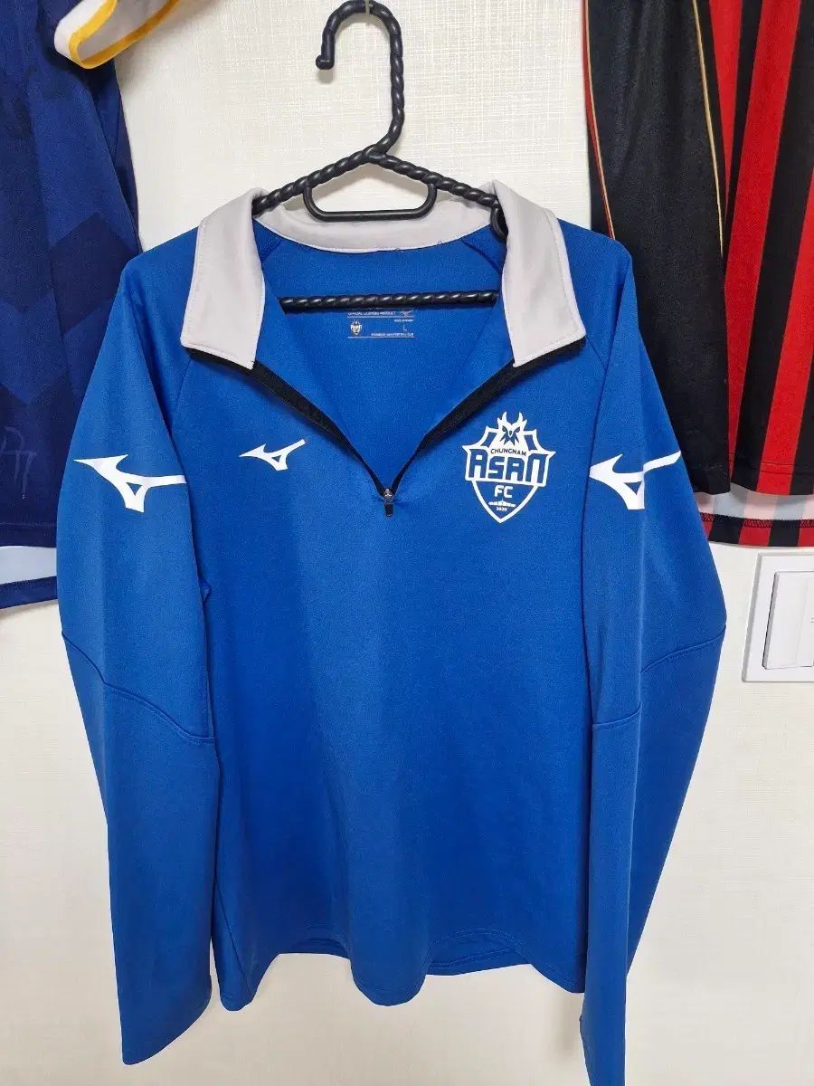 ミズノ 충남 아산FC ハーフジップアップ