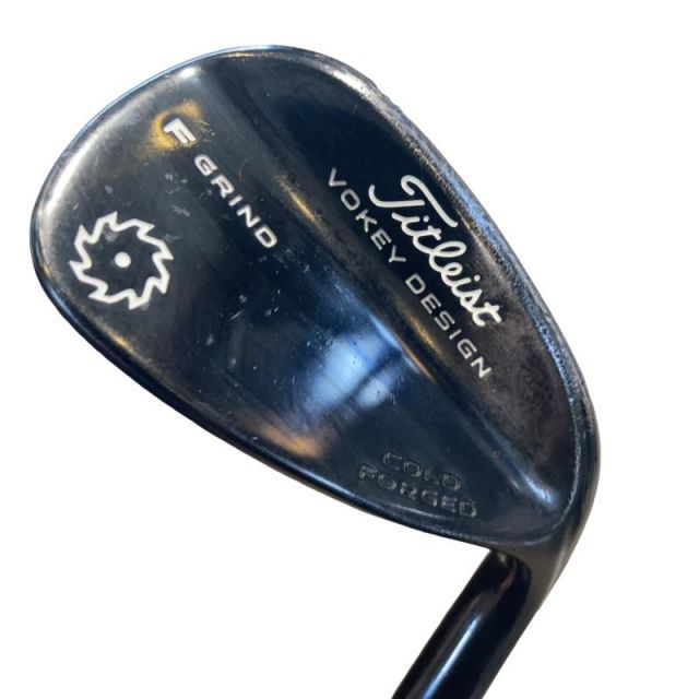 【中古】 タイトリスト VOKEY COLD FORGED(2015) ブラック 52°/10°F ウェッジ WG Dynamic Gold (フレックスS) メンズ 男性用 右利き 右用 Cランク ゴルフクラブ