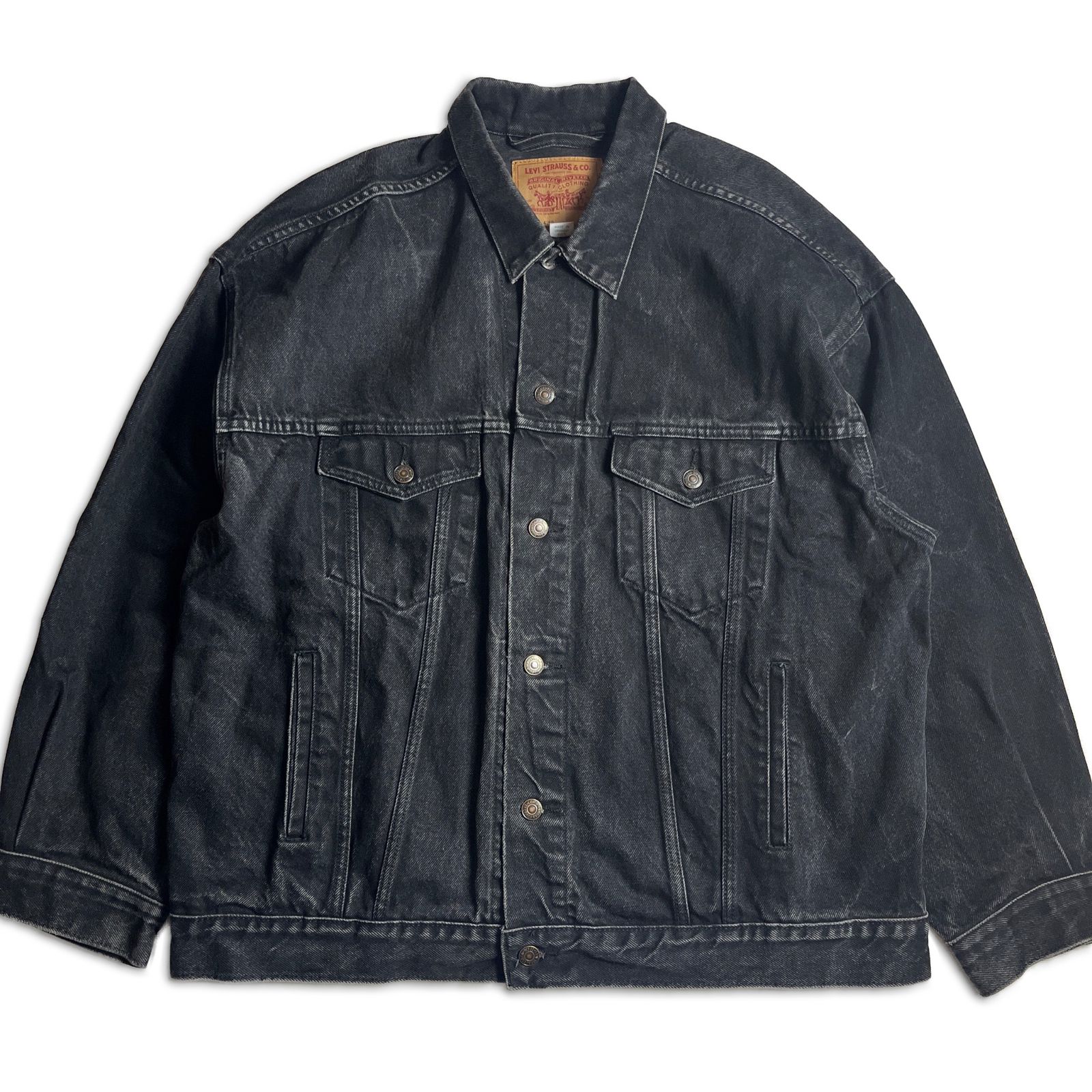 【90s~】LEVI’S 70507-4159 ブラック デニムジャケット ウルグアイ製 リーバイス 2000000011691 27,860円