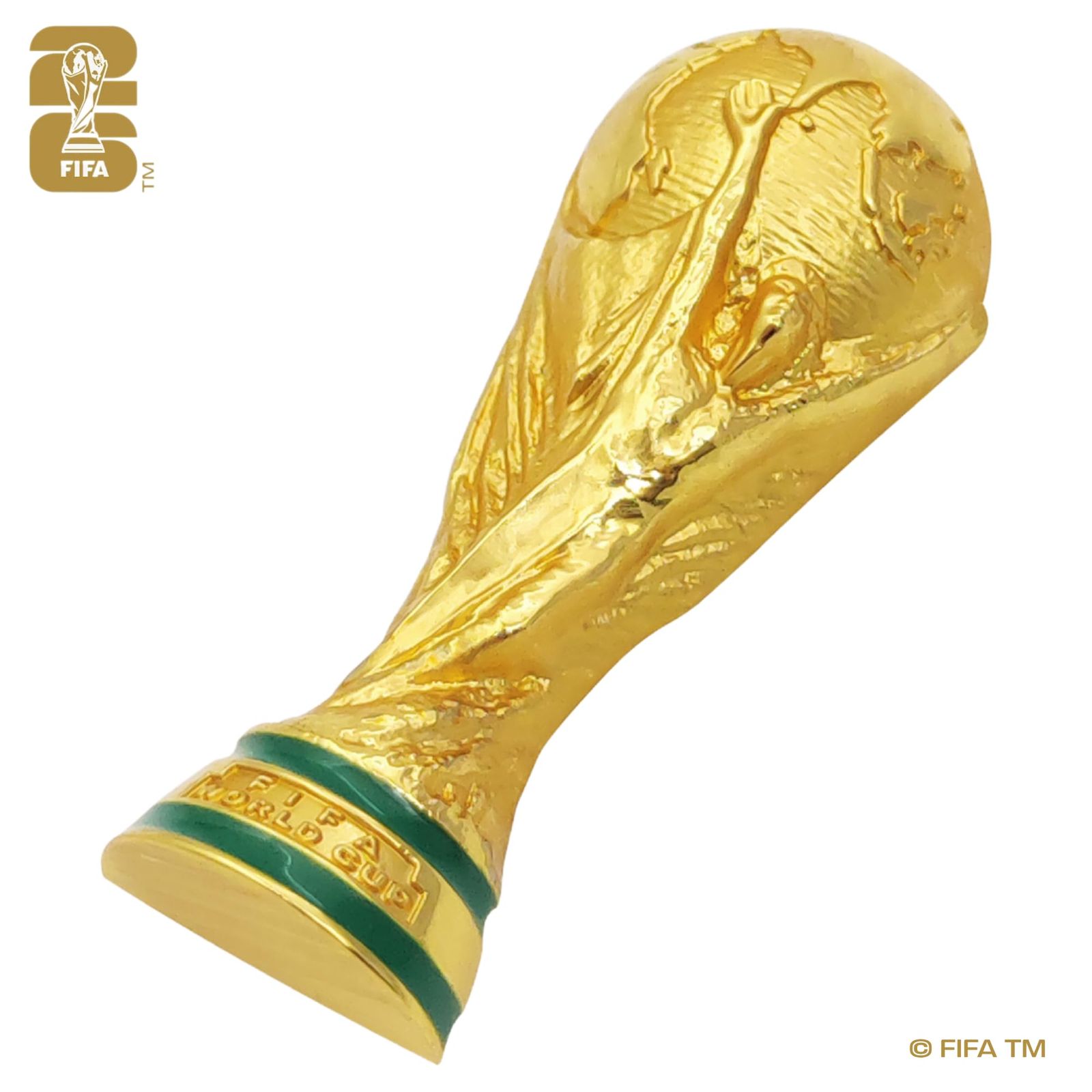 公式2026 FIFAワールドカップエディション 1.8インチ 2.5D トロフィー
