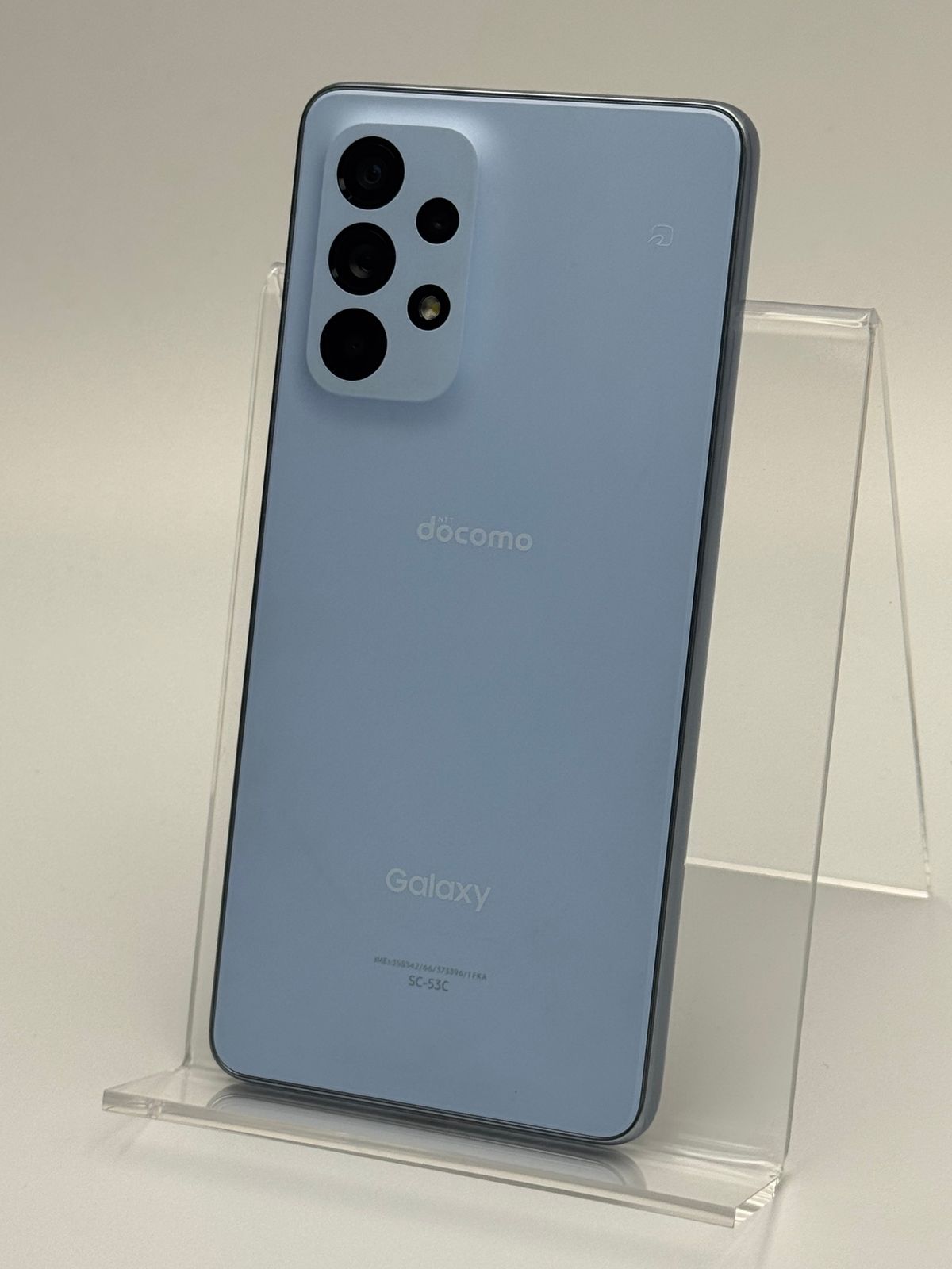 中古A】Galaxy A53 5G SC-53C オーサムブルー SIMフリー 白ロム - メルカリ