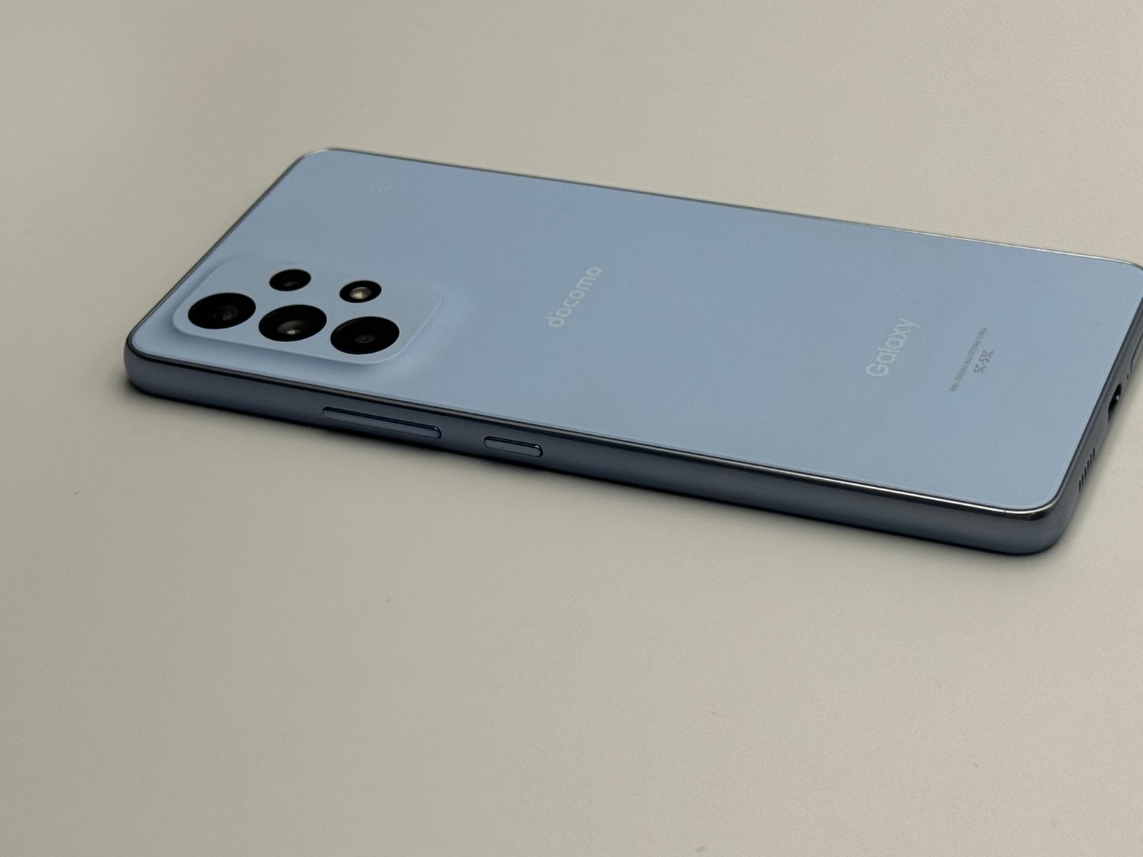 中古A】Galaxy A53 5G SC-53C オーサムブルー SIMフリー 白ロム - メルカリ