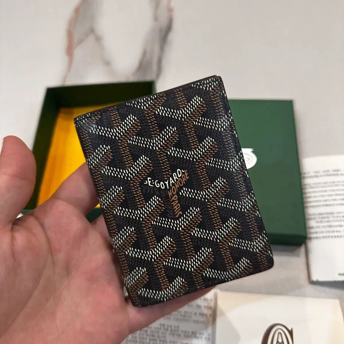 Masion Goyard ゴヤール サンマルク 財布 ブラック