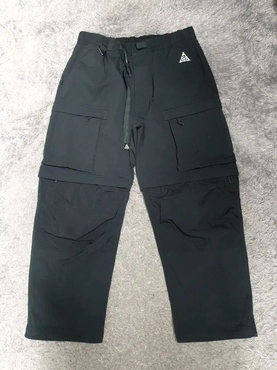 ナイキ ACG スミス サミット カーゴ パンツ ブラック Lジョガーパンツ・スウェットパンツ