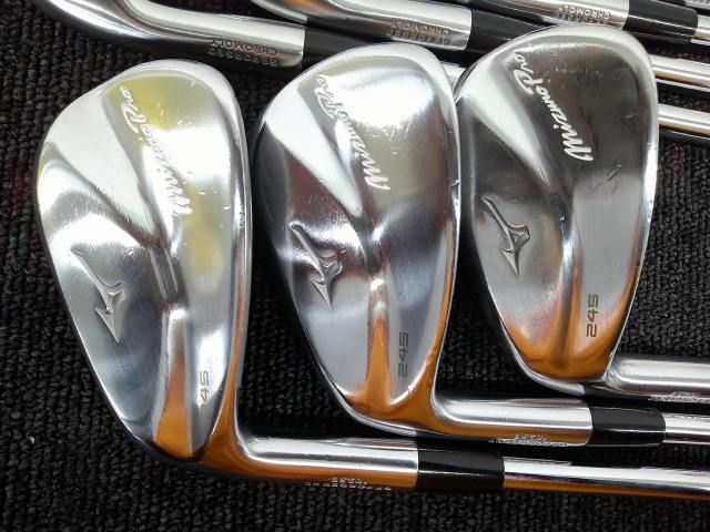 中古 レフティーアイアンセット ミズノ Mizuno Pro 245/DG95 7本セット
