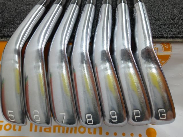 中古 レフティーアイアンセット ミズノ Mizuno Pro 245/DG95 7本セット