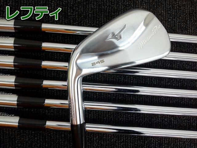 中古 レフティーアイアンセット ミズノ Mizuno Pro 245/DG95 7本セット/S200/32[1356]■松山店