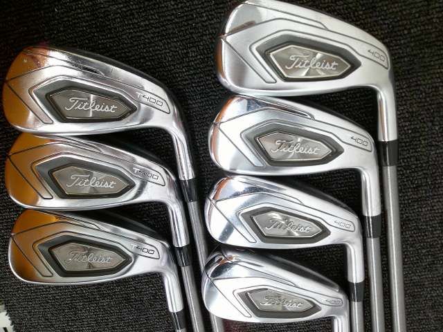 中古 アイアンセット タイトリスト T400/Titleist TENSEI Blue50(JP) 7