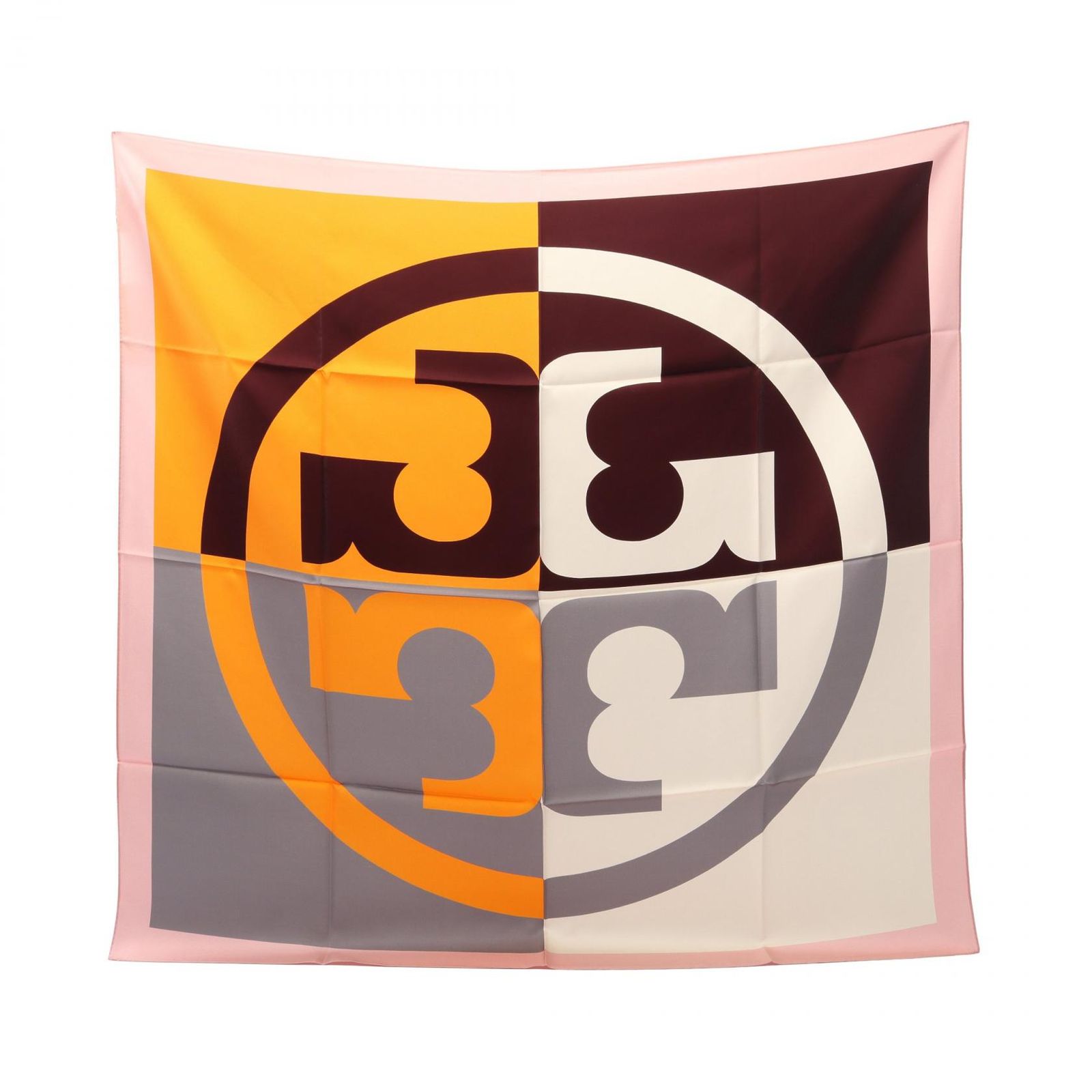 Tory Burch トリーバーチ カラーブロック スカーフ