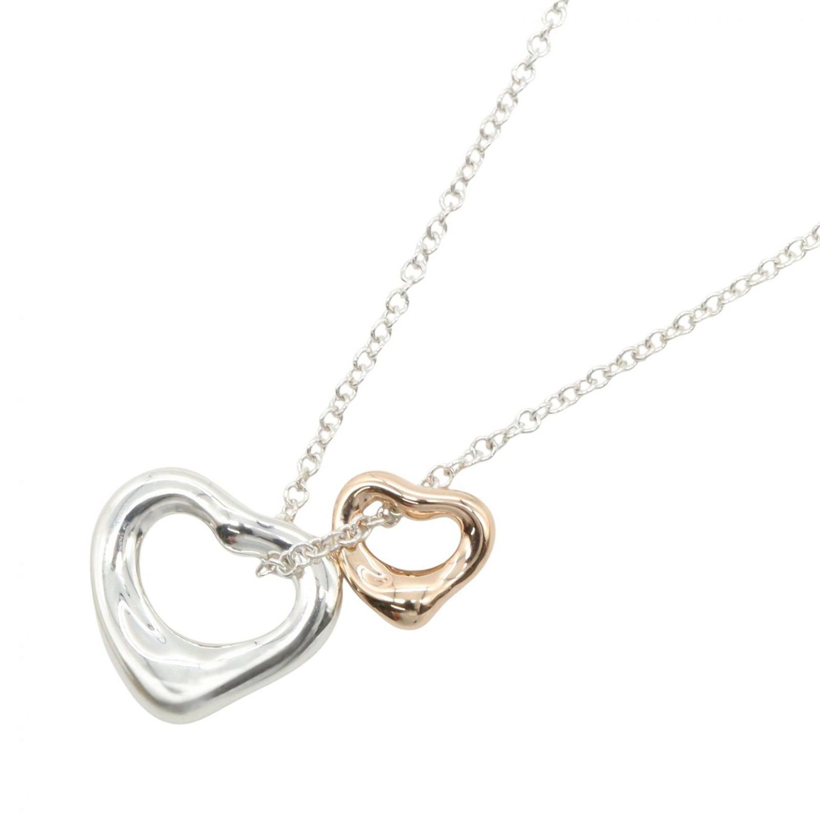 TIFFANY＆CO ティファニー ダブル オープンハート ネックレス ネックレス
