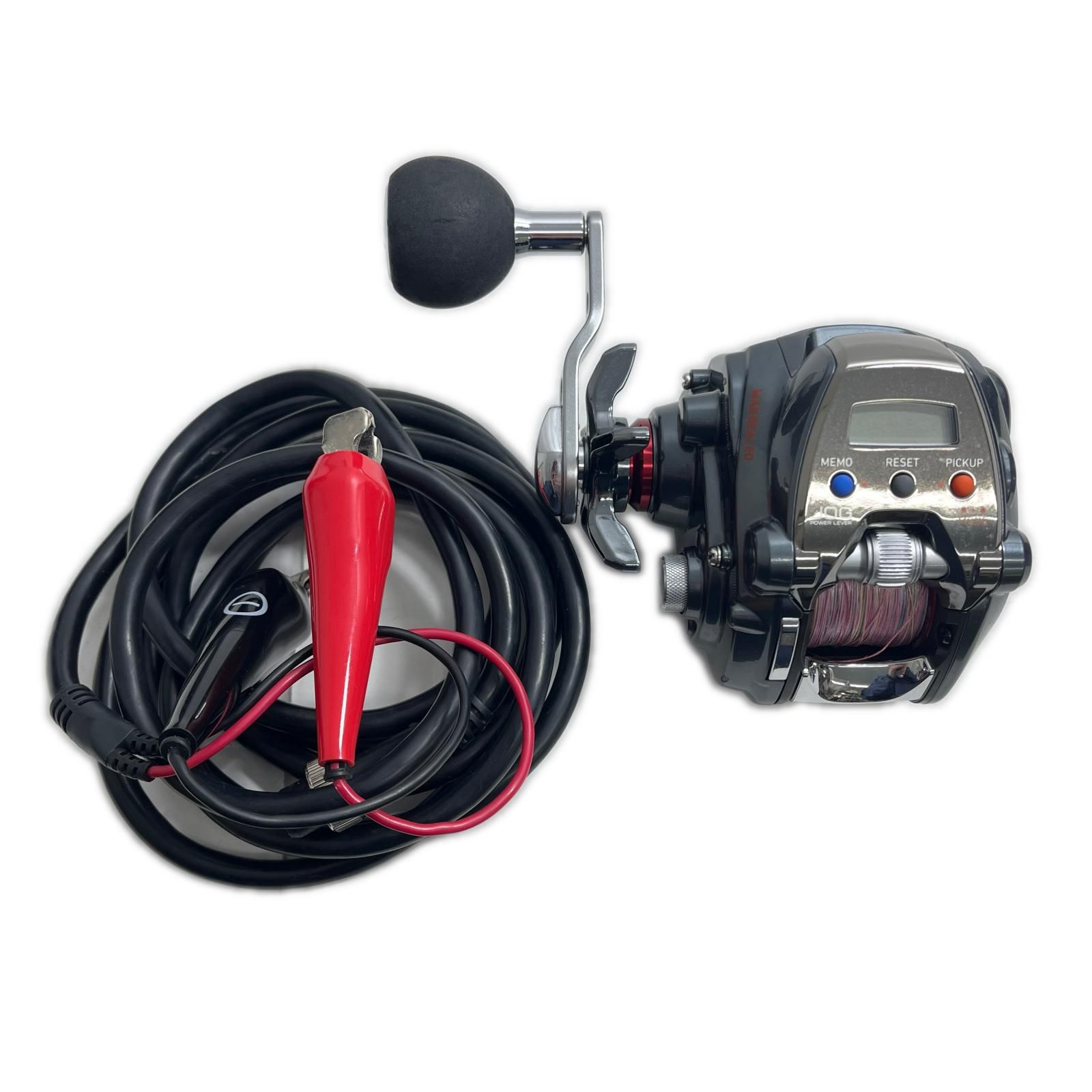 DAIWA ダイワ 電動リール 15シーボーグ200J-L 43.5km/246h 動作確認済・電源コード付 00801297